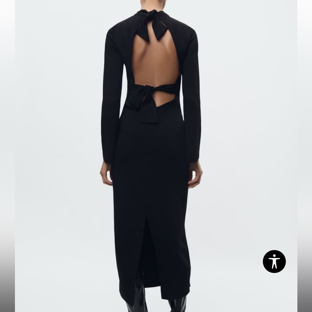 Zara Women’s Collection Cut Out Dress